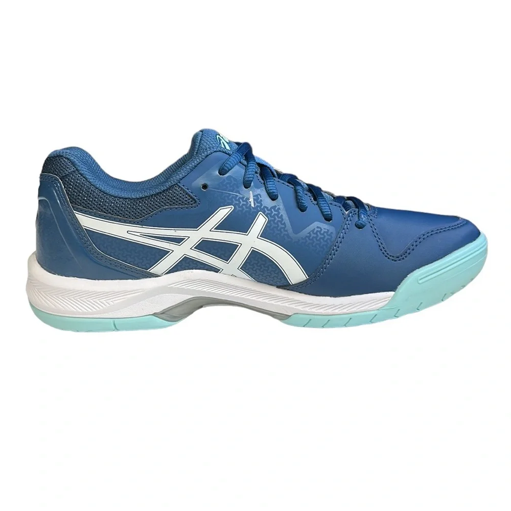 ASICS Gel-Dedicate 7 Steel Blue/White Tennis/Pickleball/Athletic Shoes S…